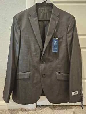 CHAQUETA FLEX Kenneth Cole Reaction para hombre color gris talla 42r nueva Foto 1 de 4