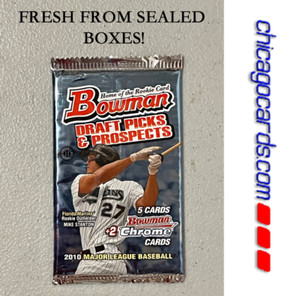 2010 Bowman Draft Pick Prospect HOBBY Pack (Corey Seager Gold/Blue Chrome Auto)?