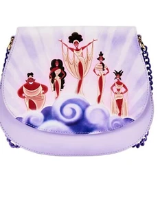 Bolso Bandolera Loungefly Disney Hércules Musas Nubes Nuevo con Etiquetas - Imagen 1 de 4