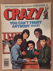 Marvel Comics Crazy Magazine #29 September 1977 One Day at a Time, The Gong Show - Picture 1 of 6