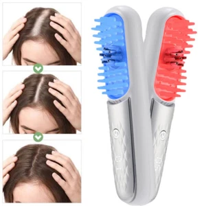 Electric Scalp Massager Head Massage Hair Oil Applicator Red Light Hair Growth - Picture 1 of 16