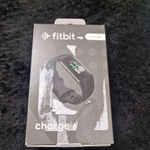 Fitbit Charge 6 Fitness Tracker GPS Bluetooth Heart Rate Smartwatch Black Band - Picture 1 of 7