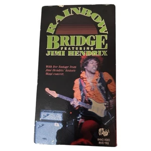Rainbow Bridge (VHS, 1987) Jimi Hendrix, Pat Hartley Rhino Video Concert Tested - Picture 1 of 8