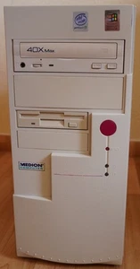 Retro  PC Computer Medion MT4/P3 667mhz 512RamRivaTNT2 Pro 32MB Win 98 - Bild 1 von 15