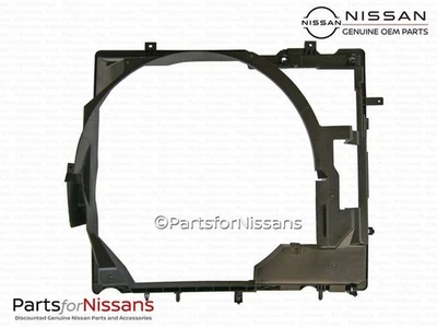 Cobertura de ventilador de radiador genuína Nissan Frontier Xterra 4.0 21476-9BK0C - Imagem 1 de 3