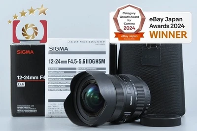 Sigma 12-24mm f/4.5-5.6 II DG HSM for Canon w/ Box - Image 1 of 4