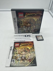 LEGO Indiana Jones: The Original Adventures (Nintendo DS, 2008) con manual - Imagen 1 de 8