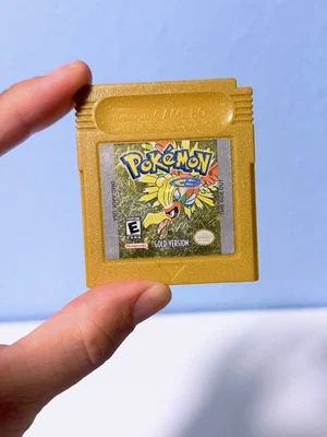 Pokemon Gold Version Nintendo Game Boy Color Authentic Front Shell Only *NO GAME - Image 1 of 4