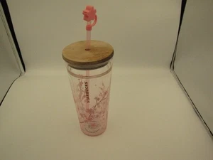 Starbucks Corea 2020 flor de cerezo doble pared vidrio taza fría 591 ml - Imagen 1 de 7
