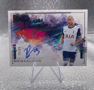 2024-25 Impeccable Premier League Canvas Creations Richarlison Auto /99 - Image 1 of 2