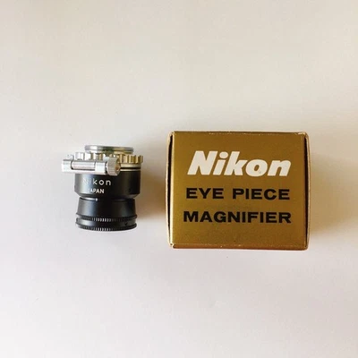 LUPA OCULAR NIKON PARA CÁMARAS F/F2/Photomic/Nikomat/Ftn/Tn/FS en caja Foto 1 de 4