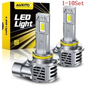 9006 LED Headlight Super Bright Bulbs Kit White 6500K 2800000LM Low Beam 1-10Set - Picture 1 of 12