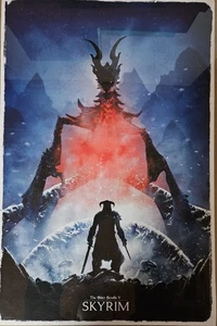 The Elder Scrolls V Skyrim Poster - Picture 1 of 1