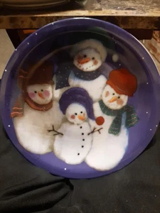 STUDIO 33 SET DI 2 PIATTI NATALIZI IN CERAMICA (8")! (#2) - Foto 1 di 4