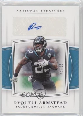 2019 Panini National Treasures Signatures /99 Ryquell Armstead Rookie Auto RC - Image 1 of 2