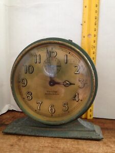 1927 Westclox Big Ben De Luxe Alarm Clock "RD 1927" for Parts/Repair