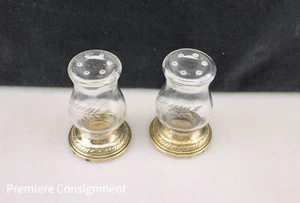 Shaker sale e pepe uragano argento sterling Quaker Newport vintage - Foto 1 di 12