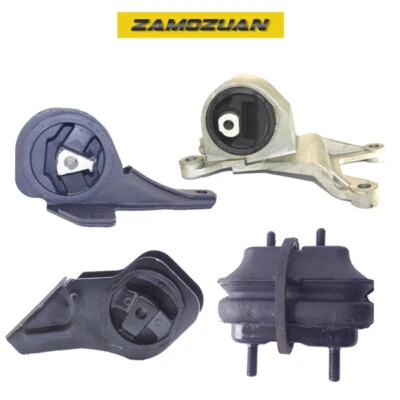 Motor Motor y transmisión. Juego de montaje 4 piezas. Chevrolet Malibu 1997-2001 2,4 L, 3,1 L Foto 1 de 4