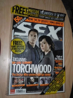 SFX Magazine Torchwood Cover. 150th Issue.  December, 2006 NEW Sealed! - Image 1 of 4