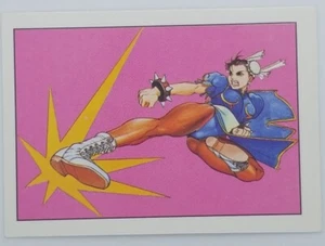 Vintage Street Fighter 2 II 1993 Trading Cards Topps Chun Li #57 Capcom  - Bild 1 von 2