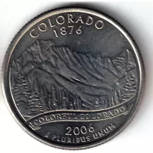 USA - 2006D - Washington ¼ $ - Colorado - Crisp! - #19966 - Picture 1 of 2