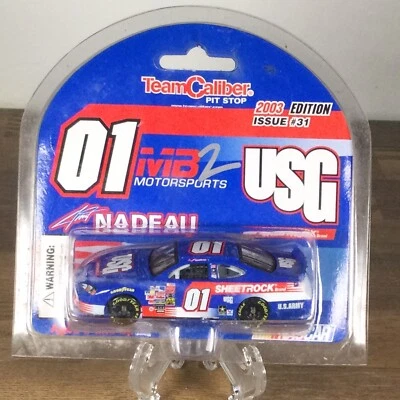 Jerry Nadeau #01 USG Sheetrock 1:64 Scale NASCAR 2003 Team Caliber Issue #31 - Image 1 of 3