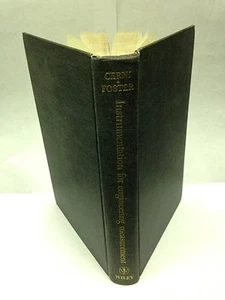 INSTRUMENTATION FOR ENGINEERING MEASUREMENT HARDCOVER TEXTBOOK by CERNI FOSTER - Bild 1 von 2