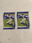 Lot Of 2 Tutu Atwell Rated Rookie 272 Donruss 2021 Football Cards