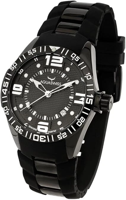 Reloj grande moderno Aquaswiss Trax para hombre 80G3H053 Foto 1 de 1
