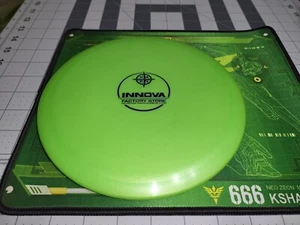 Innova First Run GStar Leopard 175 grams Green Blue Factory Store Stamp - Picture 1 of 3
