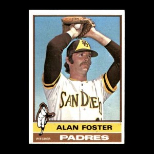Alan Foster 1976 Topps San Diego Padres #266 GM R304