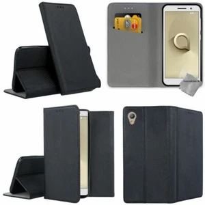 For Alcatel 1 Wallet Pouch Case Cover + Screen Film - Picture 1 of 2