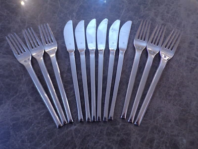 WMF Modell HELSINKI Vorspeisenbesteck für 6 Personen 12 Teile in Cromargan TOP ! - Bild 1 von 4