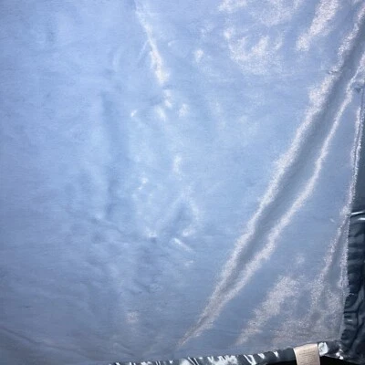 "Little Giraffe AZUL Lujo Imitación Piel Azul Bebé Manta Borde Satinado 32"" X 38""" Foto 1 de 4