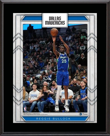 Reggie Bullock Dallas Mavericks 10.5" x 13" Sublimated Player Plaque Cover