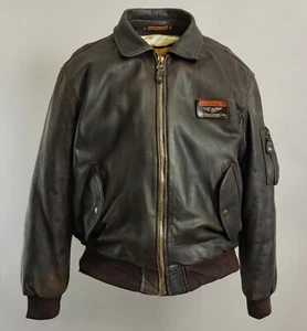 Chaqueta bomber vintage de cuero Redskins XXL - Imagen 1 de 1