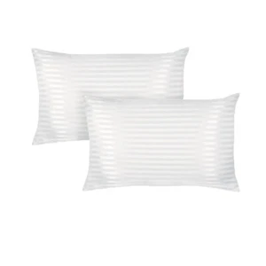 600GSM paquete doble almohadas estándar de microfibra 45 x 70 cm - Imagen 1 de 2