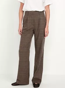 Old Navy Women's Extra High-Waisted Taylor Wide-Leg Trouser Pants Size XXL - Picture 1 of 3