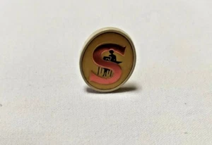 Logo Singer Vintage Platte Waffen Badge Aufkleber Sticker Emblem Fries - Bild 1 von 2