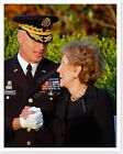 Ronald Reagan State Funeral - Nancy At Internment Silver Halide Photo - Vers 2