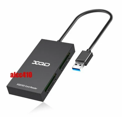 Professional Dual XQD SD SDHC SDXC Card Reader USB3.0 AU - Image 1 of 2