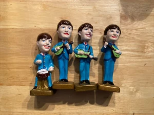 Juego de Figuras de los Beatles Lennon McCartney Ringo Coleccionista Banda de Rock N Roll Música x4 - Imagen 1 de 12