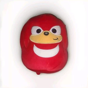 Peluche Squishmallows Sega Sonic il Riccio 7" - Knuckles Kellytoy senza etichetta - Foto 1 di 3