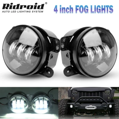 For Jeep Grand Cherokee 2011-2013 4" LED Fog Lights Front Bumper Driving Lamps - Image 1 of 4