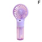 Humidifier Cooling Portable Spray Fan Battery Power Hand Held Water Spray 2024