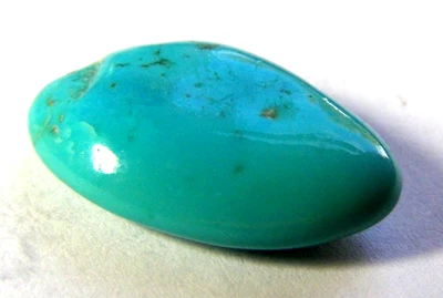GENUINE SLEEPING BEAUTY MINE TURQUOISE TUMBLESTONE 2.0 x 1.2 cm 2.01 gm USA #A - Image 1 of 4