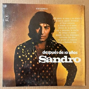 SANDRO "Despues De Lo Anos" '73 Epic LP Rare Latin Pop Rock Argentina - Picture 1 of 5