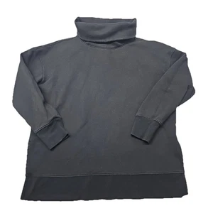 Athleta Sweatshirt Damen Medium Double Cozy Karma Trichterkragen Pullover Sweater - Bild 1 von 8