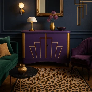 Schrank ART DECO / Buffet - Bild 1 von 8