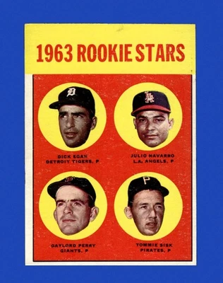 1963 Topps Set-Break #169 Gaylord Perry EX-EXMINT *GMCARDS* - Image 1 of 2